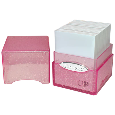 Deck Box - Ultra Pro - Satin Cube - Glitter Pink