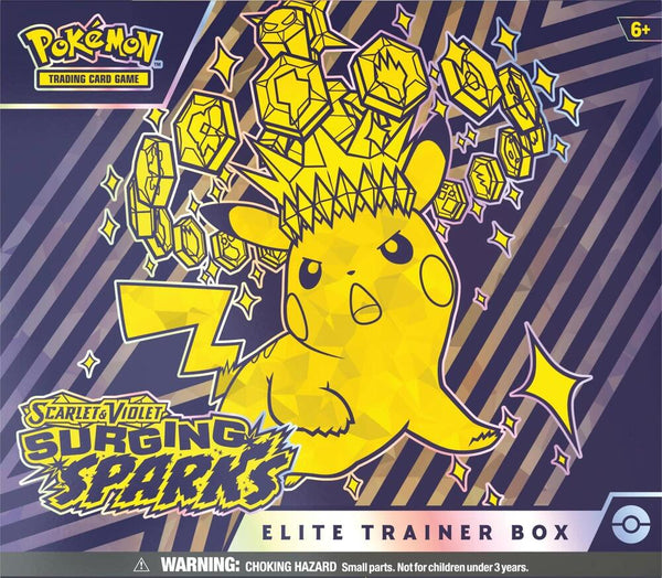 Pokémon TCG - Scarlet & Violet Set 8 - Surging Sparks (SV08) - Elite Trainer Box