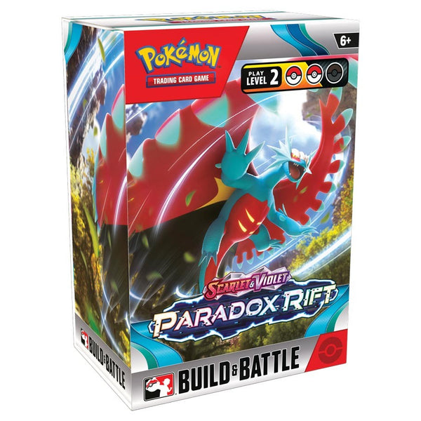Pokémon TCG - Scarlet & Violet Set 4 - Paradox Rift (SV04) - Build and Battle Box