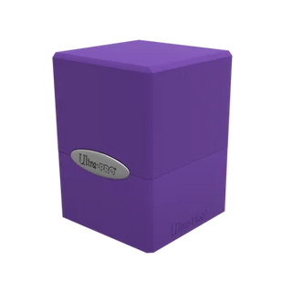 Deck Box - Ultra Pro - Satin Cube - Royal Purple