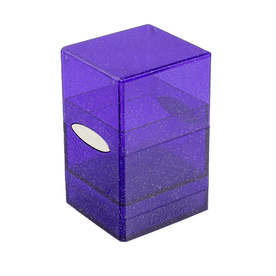 Deck Box - Ultra Pro - Satin Tower - Glitter Purple