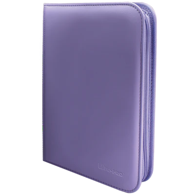 Binder - Ultra Pro - 4-Pocket Zippered Album - PRO-Binder - Vivid Purple