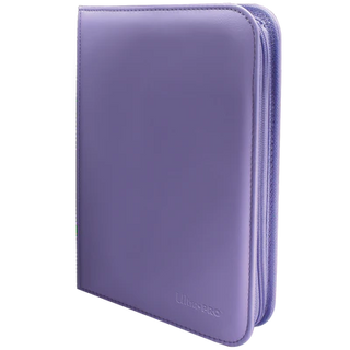 Binder - Ultra Pro - 4-Pocket Zippered Album - PRO-Binder - Vivid Purple