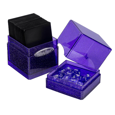 Deck Box - Ultra Pro - Satin Tower - Glitter Purple
