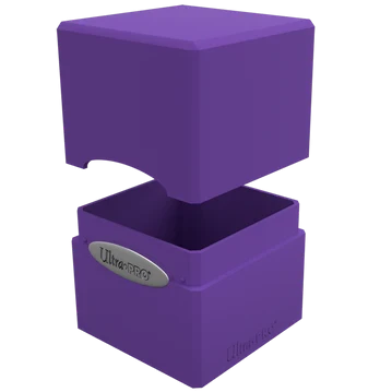 Deck Box - Ultra Pro - Satin Cube - Royal Purple