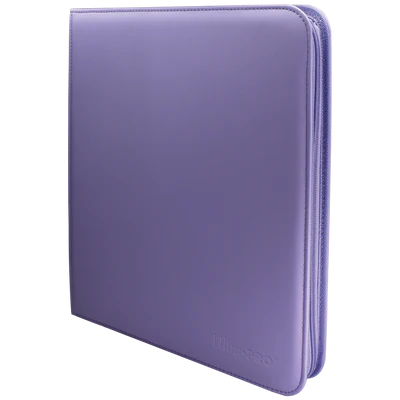 Binder - Ultra Pro - 12-Pocket Zippered Album - PRO-Binder - Vivid Purple