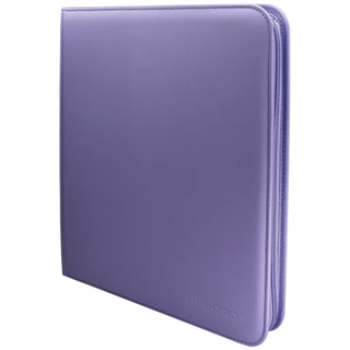 Binder - Ultra Pro - 12-Pocket Zippered Album - PRO-Binder - Vivid Purple