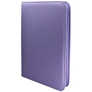 Binder - Ultra Pro - 9-Pocket Zippered Album - PRO-Binder - Vivid Purple