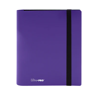 Binder - Ultra Pro - 4-Pocket Album - PRO-Binder - Eclipse - Royal Purple