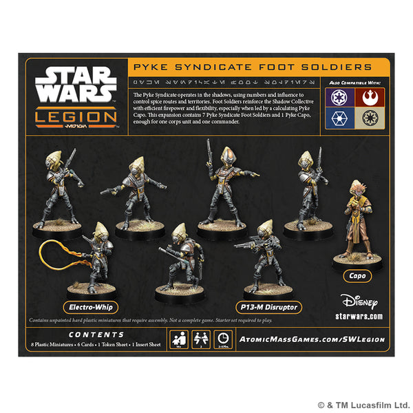 Star Wars: Legion – Pyke Syndicate Foot Soliders
