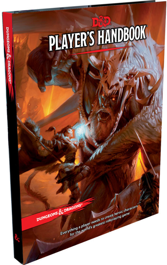 D&D 5th Edition - Dungeons & Dragons RPG - Player's Handbook (2014)