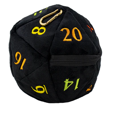 Dice Bag - Ultra Pro - D&D - Rainbow D20 Plush Dice Bag
