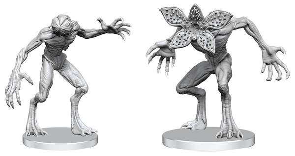 D&D - Stranger Things Unpainted Miniatures - Demogorgons