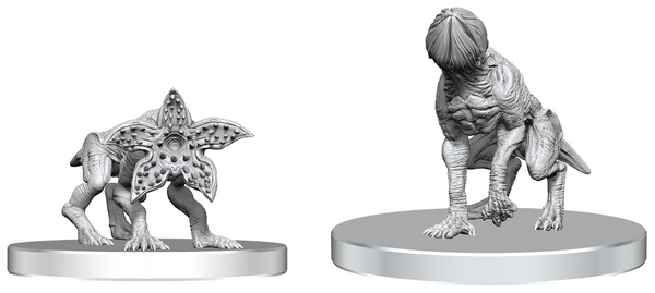 D&D - Stranger Things Unpainted Miniatures - Demodogs