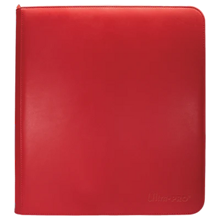 Binder - Ultra Pro - 12-Pocket Zippered Album - PRO-Binder - Vivid Red