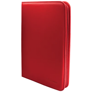 Binder - Ultra Pro - 9-Pocket Zippered Album - PRO-Binder - Vivid Red