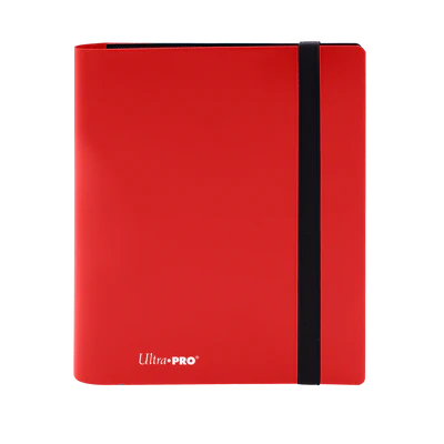Binder - Ultra Pro - 4-Pocket Album - PRO-Binder - Eclipse - Apple Red