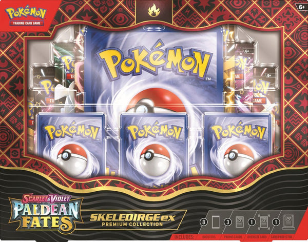 Pokémon TCG - Scarlet & Violet Set 4.5 - Paldean Fates (SV04.5) - Skeledirge ex Premium Collection