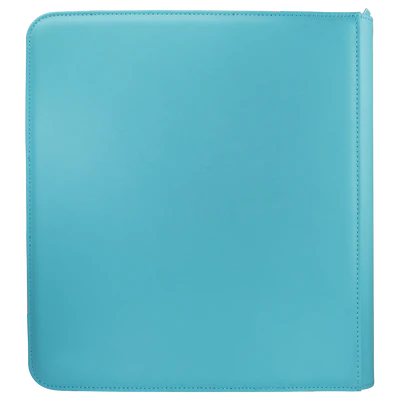 Binder - Ultra Pro - 12-Pocket Zippered Album - PRO-Binder - Vivid Light Blue