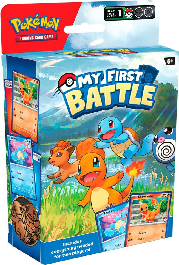 Pokémon TCG - My First Battle 2-Player Set - Charmander & Squirtle