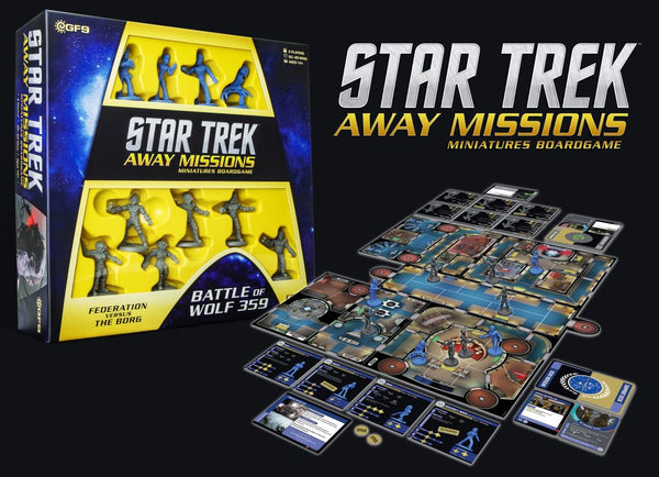 Star Trek Away Missions - Battle of Wolf 359 - Federation Versus The Borg