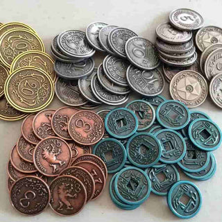 Scythe & Expeditions - Accessories - 80 Metal Coins