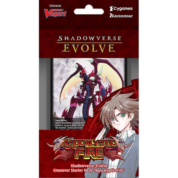 Shadowverse Evolve TCG -  Crossover Set Starter Deck - Cardfight!! Vanguard - Apocalyptic Fire