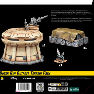 Star Wars Shatterpoint - Outer Rim Outpost Terrain Pack