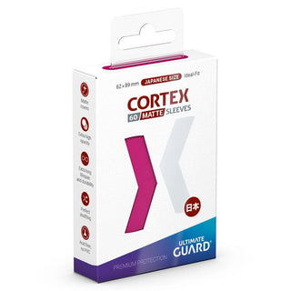 Deck Sleeves (Small) - Ultimate Guard - Cortex - Japanese - Matte Pink (60 ct.)