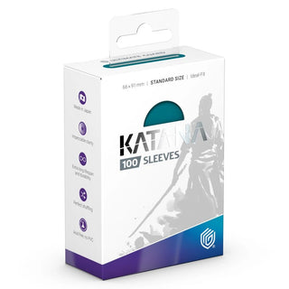 Deck Sleeves - Ultimate Guard - Katana - Great Wave (Petrol) (100 ct.)