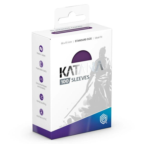 Deck Sleeves - Ultimate Guard - Katana - Iris Bloom (Dark Purple) (100 ct.)