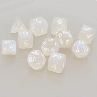 Dice - Ultra Pro - Polyhedral Set (11 ct.) - Eclipse - Arctic White