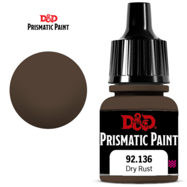 Painting - WizKids - D&D - Prismatic Paint - Effect - Dry Rust (8 ml.)