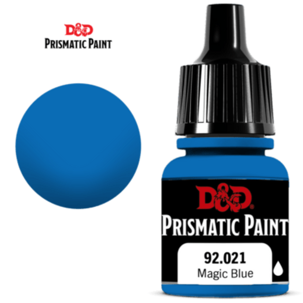 Painting - WizKids - D&D - Prismatic Paint - Color - Magic Blue (8 ml.)