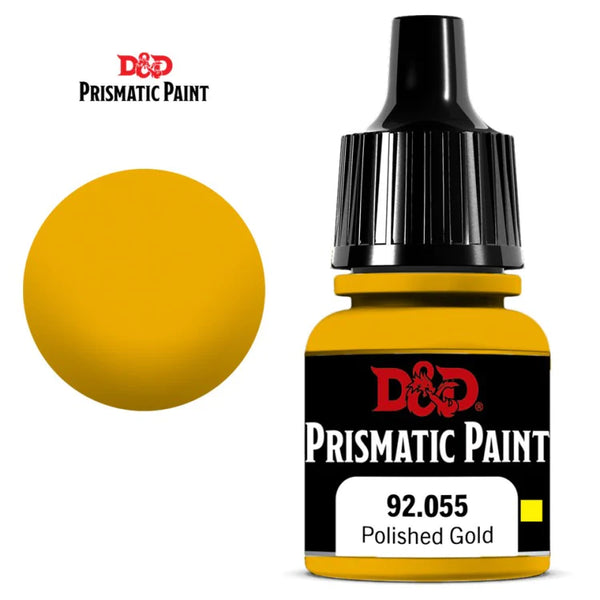 Painting - WizKids - D&D - Prismatic Paint - Metallic - Polished Gold (8 ml.)