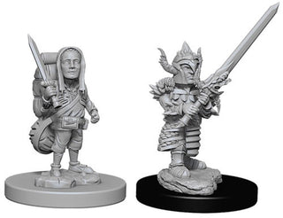 D&D - Nolzur's Marvelous Unpainted Miniatures - Halfling Male Fighter