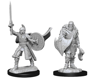 Magic: The Gathering - MTG Unpainted Miniatures - Human Berserkers