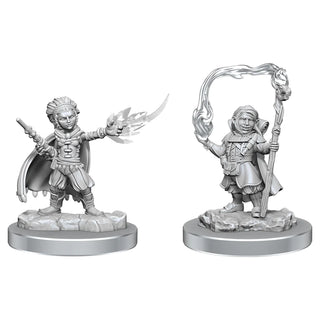 D&D - Nolzur's Marvelous Unpainted Miniatures - Halfling Wizards