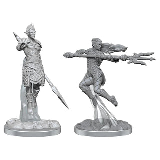 D&D - Nolzur's Marvelous Unpainted Miniatures - Sea Elf Fighters