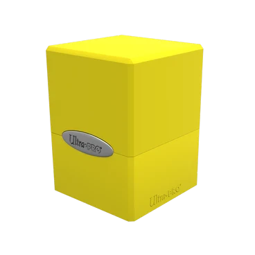 Deck Box - Ultra Pro - Satin Cube - Lemon Yellow