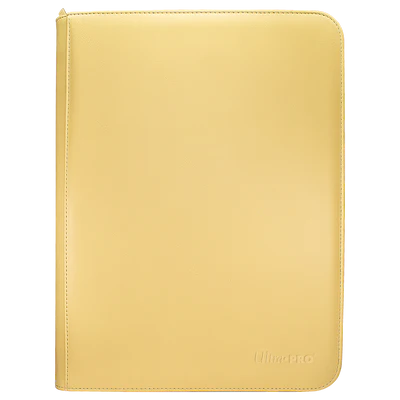 Binder - Ultra Pro - 9-Pocket Zippered Album - PRO-Binder - Vivid Yellow