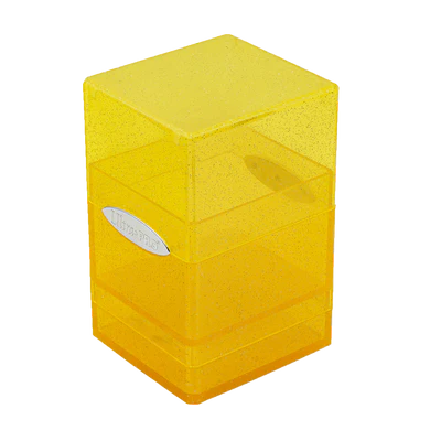 Deck Box - Ultra Pro - Satin Tower - Glitter Yellow