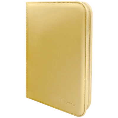 Binder - Ultra Pro - 4-Pocket Zippered Album - PRO-Binder - Vivid Yellow