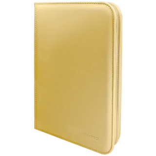 Binder - Ultra Pro - 4-Pocket Zippered Album - PRO-Binder - Vivid Yellow