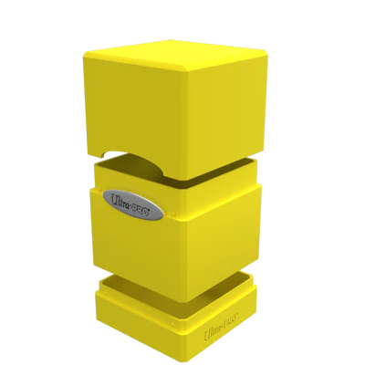 Deck Box - Ultra Pro - Satin Tower - Lemon Yellow