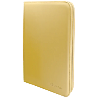 Binder - Ultra Pro - 9-Pocket Zippered Album - PRO-Binder - Vivid Yellow