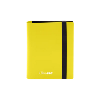 Binder - Ultra Pro - 2-Pocket Album - PRO-Binder - Eclipse - Lemon Yellow