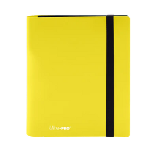 Binder - Ultra Pro - 4-Pocket Album - PRO-Binder - Eclipse - Lemon Yellow